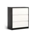 3 Drawer File Cabinet White Office Furniture Steel Filing Cabinet with 3 Drawers Supplier