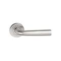 Stainless steel Hollow Door Handle on Rose