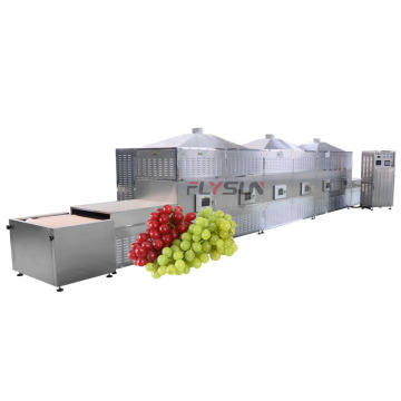 Commercial Tunnel Continuous Industrial Microwave Drying Oven Dryer