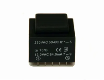 Encapsulated transformer for energy meter