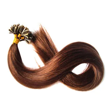 100% Virgin Remy Human Hair Extension with Italian Glue, Keratin Nail, Stick Nail Tip