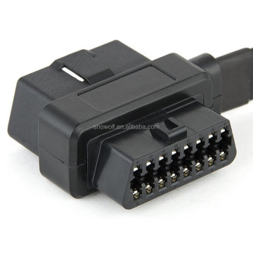 2 in 1 OBDII OBD2 16 Pin Female to Male Extension Connector