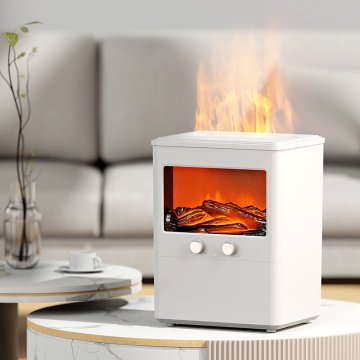Isolfan Mini Creative Hotu Mô phỏng điều khiển ngọn lửa Air Electric Complic Displace