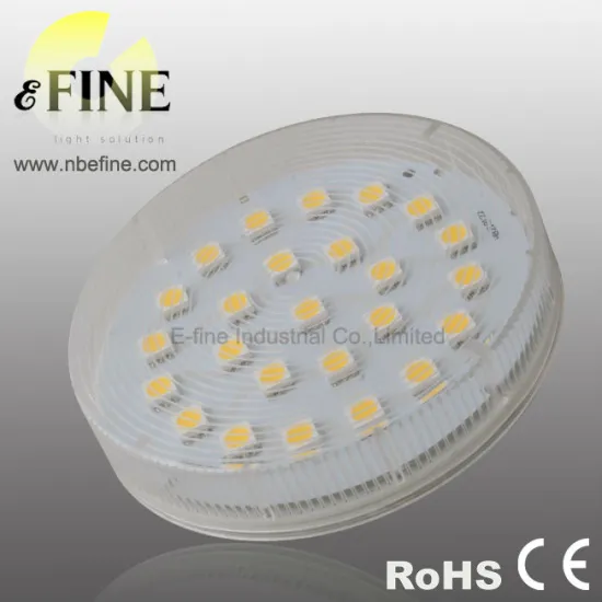 GX53 SMD LED lamp 4W 5050 LED plastic body