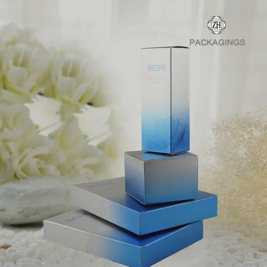 Custom made luxury perfume box packaging