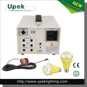 mini project portable solar electric system for home