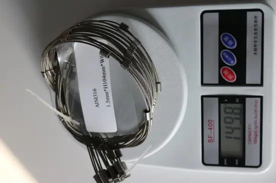 STAINLESS STEEL CABLE FERRULE MESH