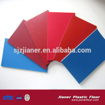 PVC rubber traffic flooring steel plate