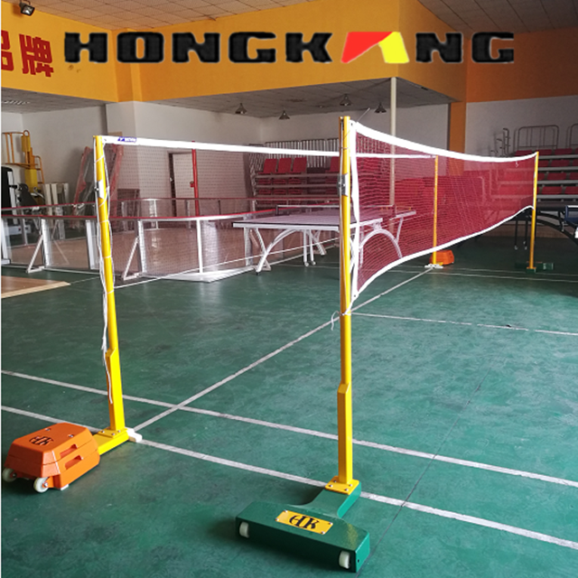 Movable Badminton Post for Indoor Training