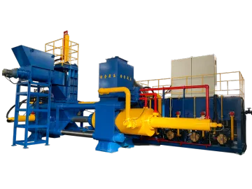 Hydraulic Horizontal Automatic Waste Metal Steel Briquetting