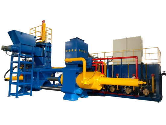 Hydraulic Horizontal Automatic Waste Metal Steel Briquetting