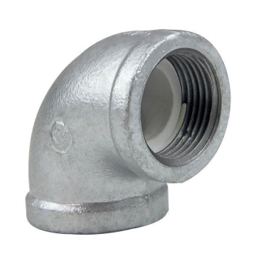 Codo galvanizado de 90 ° de alta calidad para sistemas de tuberías duraderas