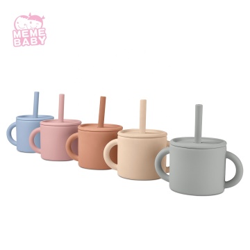 Baby Sippy Cups With Handles Lids And Straw