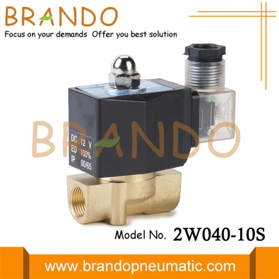 2W040-10 G3/8'' 2/2 Way Brass Solenoid Valve 24VDC 24VAC