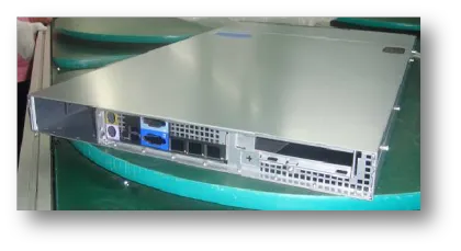 1U server case sample