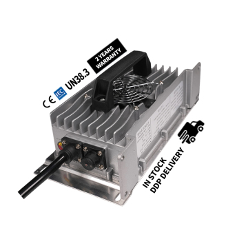 84V Adjustable LiFePO4 Lithium Battery Charger for 220 Volts