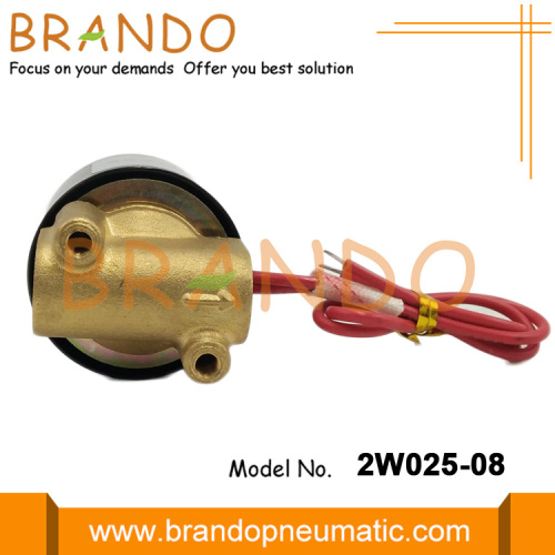 UD-8 2W025-08 G1/4&#39;&#39; İnç Pirinç Solenoid Valf