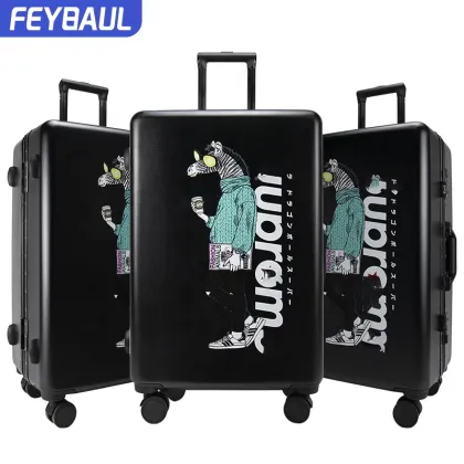 Character luggage travel bag children travel trolley luggage suitcase bag