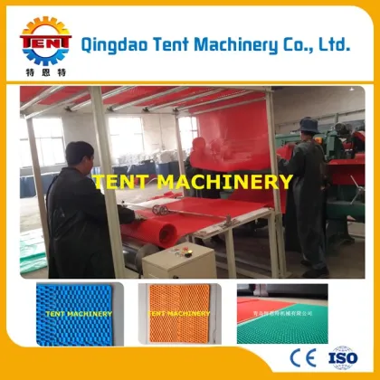 High quality PVC resin floor mat door mat making machine/plastic rubber carpets production line