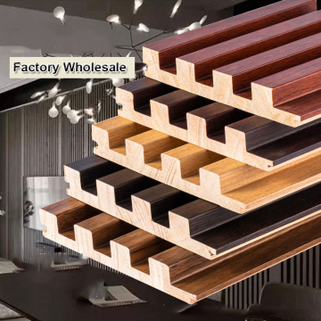 Hot Selling Solid Wood Plastic Composite Wall Panel WPC Cladding