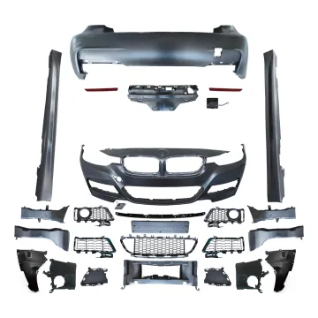 2012-2018 BMW 3 Series F30 F35 MT Body Kits - Front, Rear Bumpers, and Side Skirts