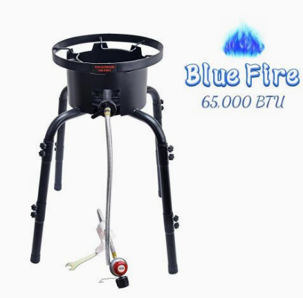 Introducing the Versatile 65000 BTU Adjustable Outdoor Camping Burner Stove