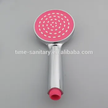 TM-SD-1007-Colorful round single function ABS chromed Cixi hand shower head