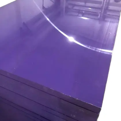 Purple PC Sheet for Industrial Precision Applications