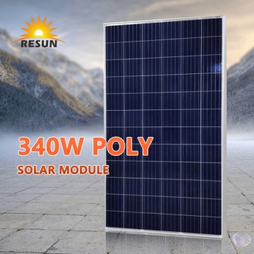البيع الساخن 340W نصف الخلية بولي لوحة الطاقة الشمسية