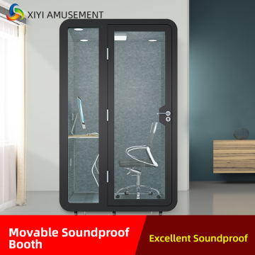 Soundproof office booth phone booth vocal booth