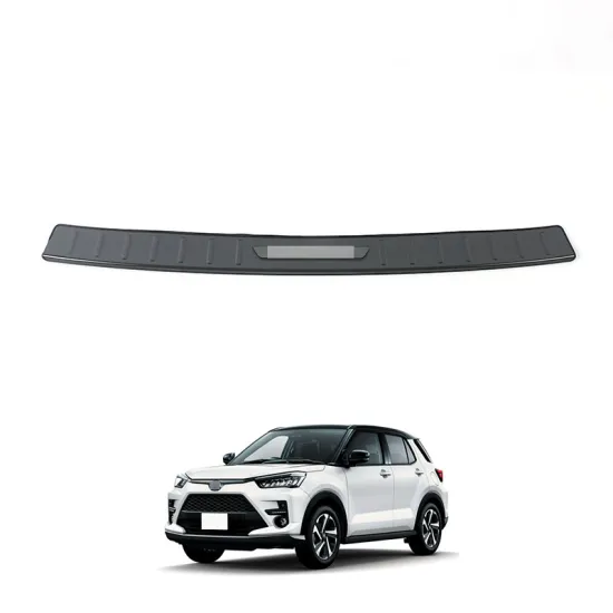OEM Stainless Steel Exterior Parts for 2022 Toyota RAIZE Rear Guard Plate Decoration