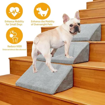OEM Wholesale Portable Pet Ramp Foam Steps for Small Injured Dogs and Older Cats