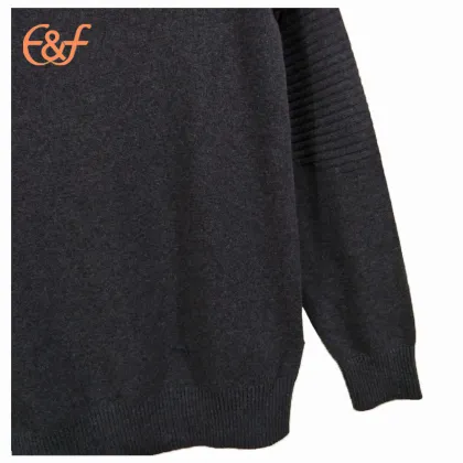 Pullover Mens Sweater Cardigan Sleeves  Knitted Sweater