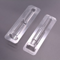 Small blister packaging of syringe