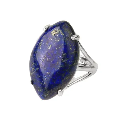 Wholesale Fashionable Lapis Lazuli Promise Rings for Women - Hot Sale Jewelry