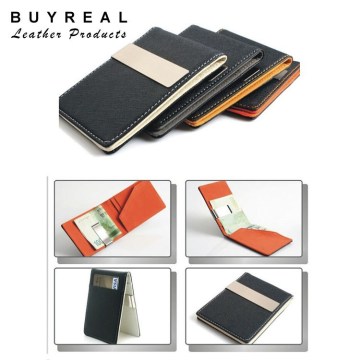 Genuine Leather Money Clip OEM Factory Direct