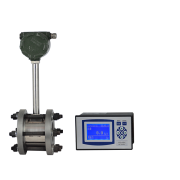 Vortex Flow Meter With Temperature And Pressure Compensation