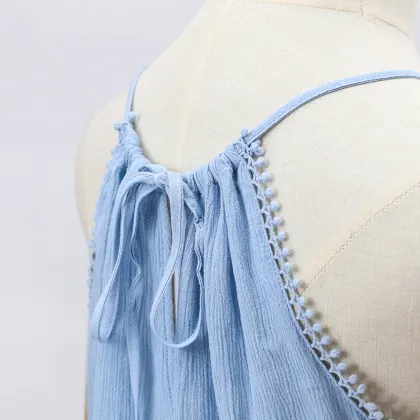 Tunic Lace Sleeveless Shirt