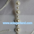 10 Yard / Roll ABS Kunststoff Perlen Perlen Roll Chain Ribbon