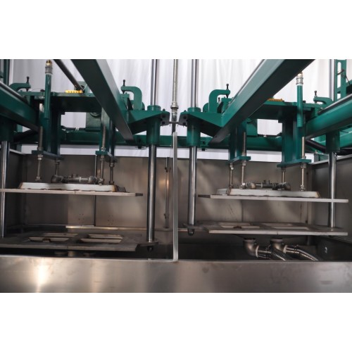 Máquina de formação de alimentação dupla automática