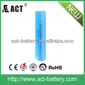 3.6V ER10450 lithium battery