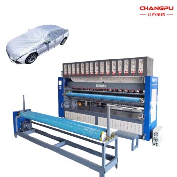 Macchina automatica per goffratura per trapuntatura ad ultrasuoni