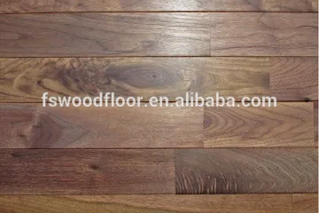 125 mm width natural Black walnut hardwood flooring