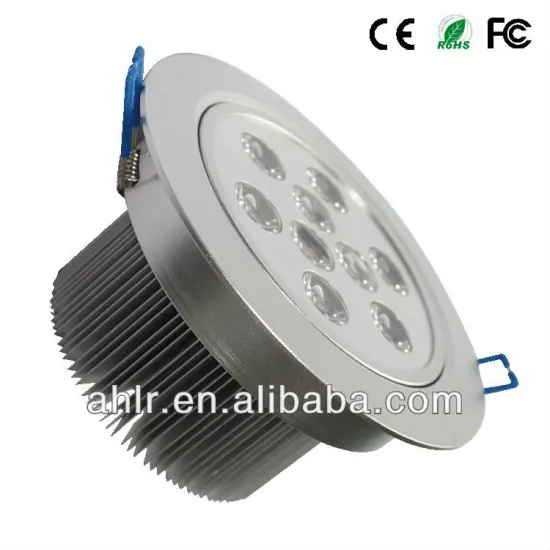 high brightness led ceiling recessed light 9w