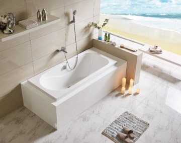 Q109A Acrylic drop in Bathtub for bathroom soaking
