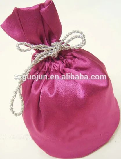 100% polyester satin wholesale foe bag