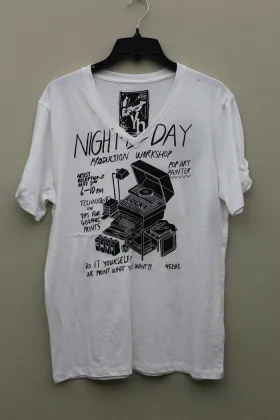 Men's Fashion Cotton Short Sleeve  v beck Shirt