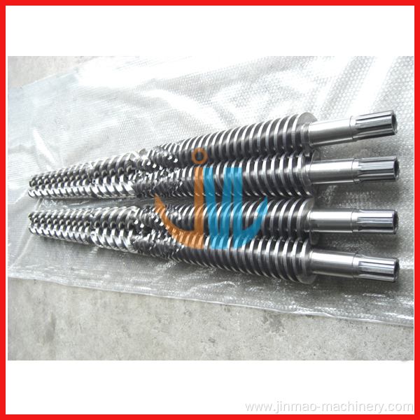 PVC conical twin screw barrel for WPC