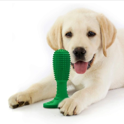 BPA Free Silicone Dog Chewing Toy Toothbrush Toy