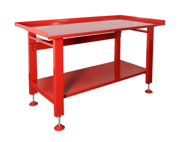 60 Inch Red Heavy Duty Work Bench